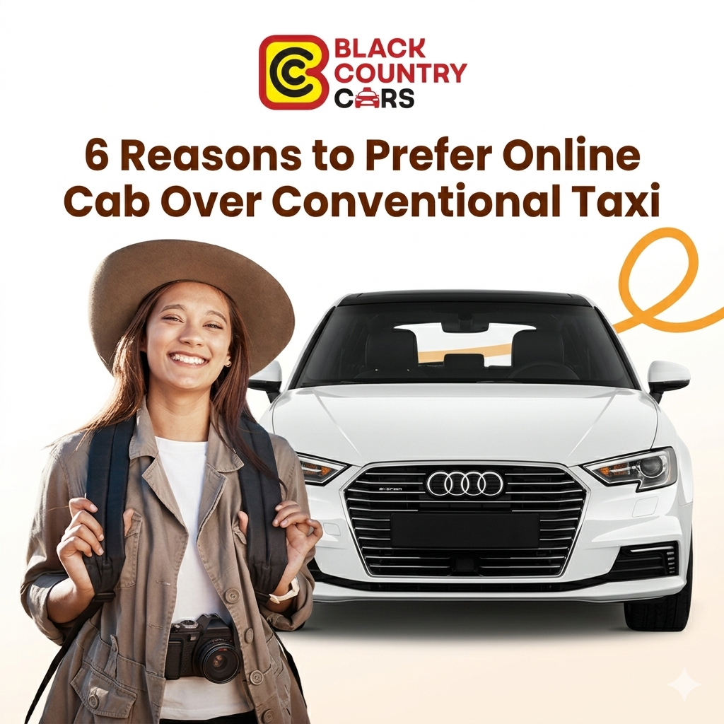 '6 Reasons to Prefer Online Cab Over Conventional Taxi